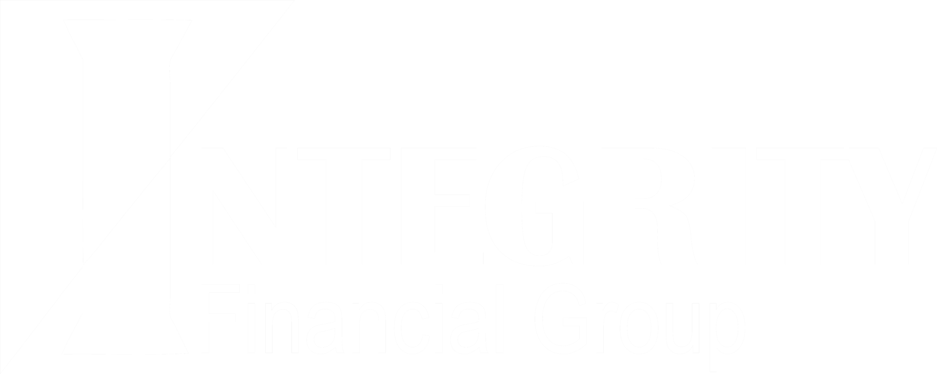 Integrity Financial Group Logo white